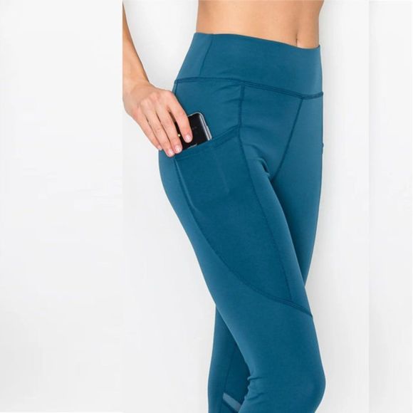 Calve Mesh Pocket Legging - Summer legging - fall legging - Pocket Legging - Picture 3 of 3